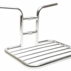 BLB Brick Lane Bikes Flat Rack Stuur Rack - Gepolijst Zilver