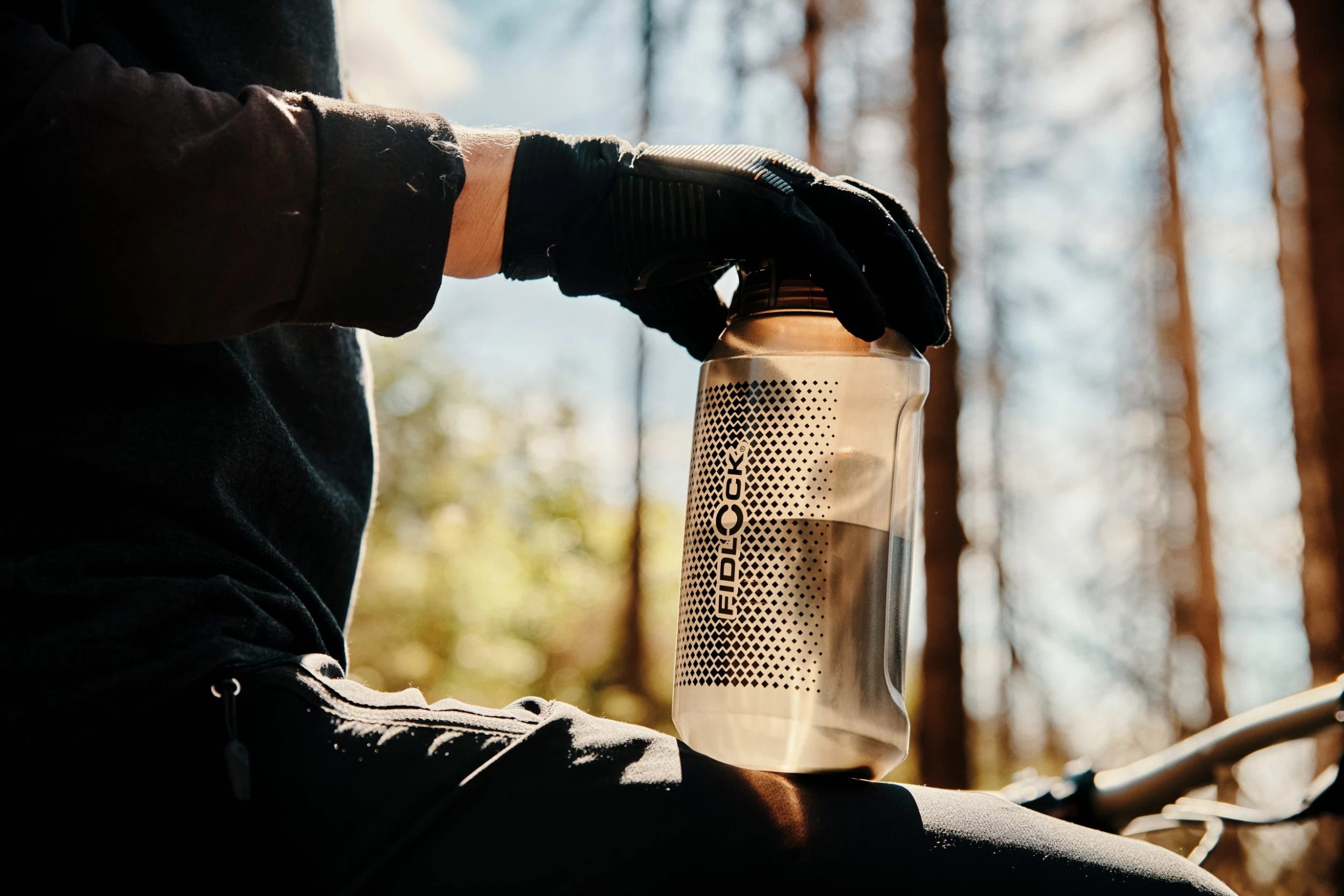 Fidlock TWIST SET + BB Fles 750 Compact Transparant Zwart - Afbeelding 7