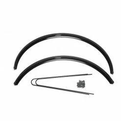 Pelago Aluminium Spatborden Voor 700C Banden - Zwart