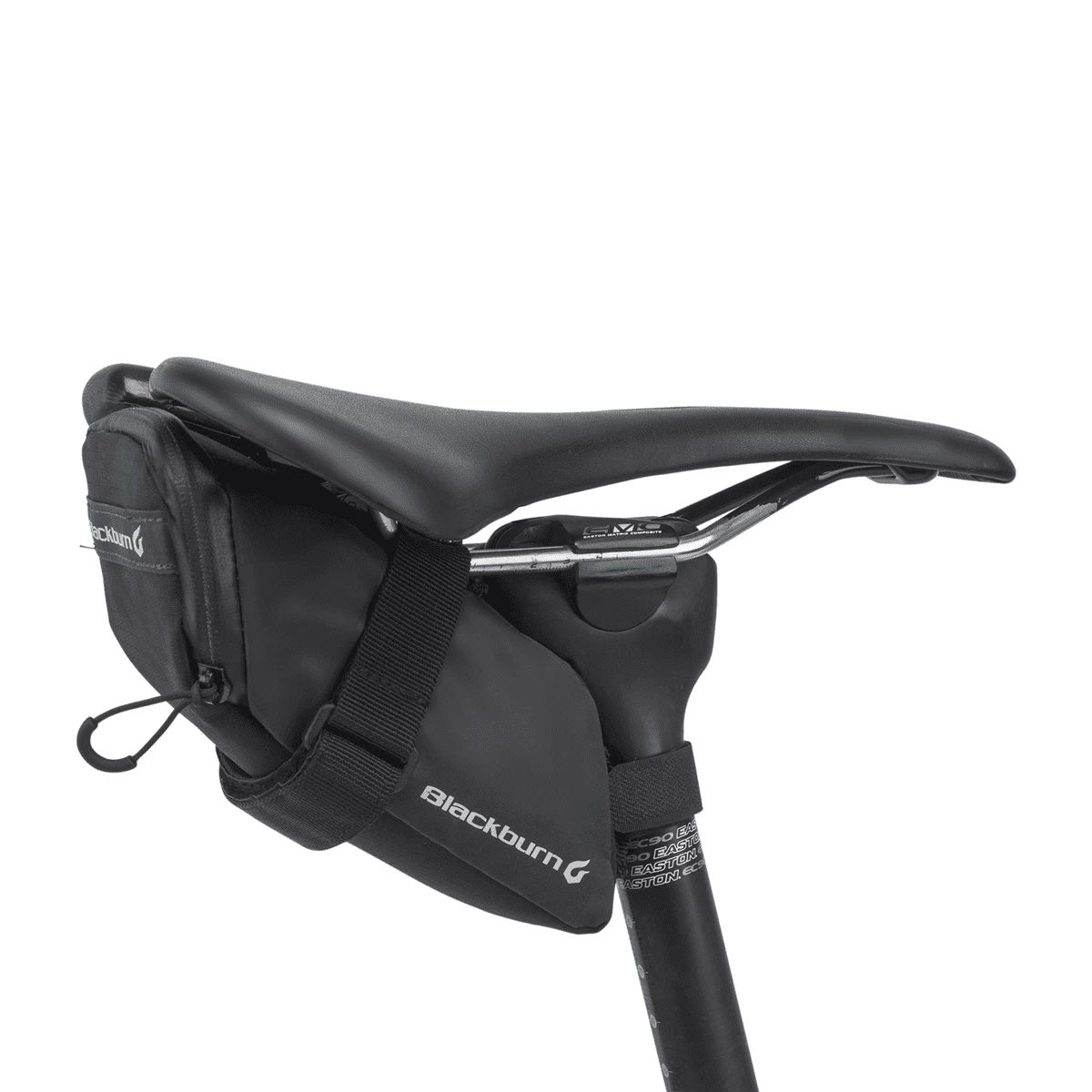 Blackburn Rooster Zadeltas Medium - Zwart/Reflecterend - Afbeelding 2