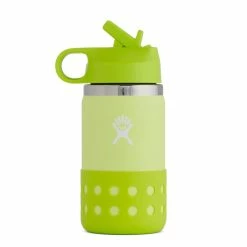 Hydro Flask Kinderdrinkfles Met Brede Mond En Rietdeksel - Honingdauw