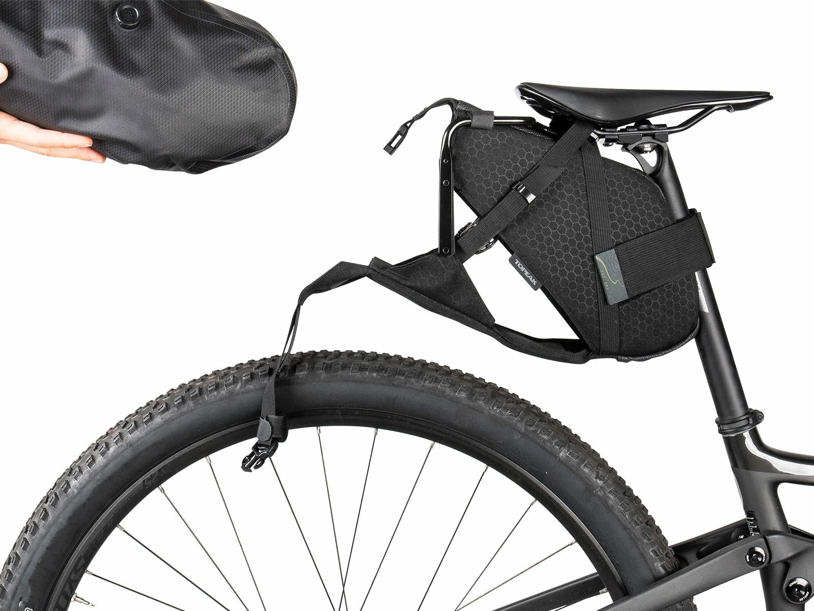 Topeak Backloader X, 10 L, Zwart - Afbeelding 9