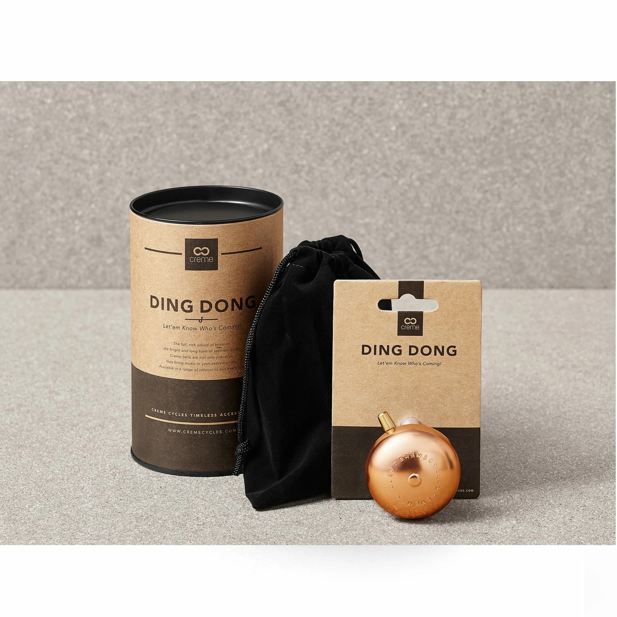 Creme Cycles Ding Dong Bel Ring - Goud - Afbeelding 2