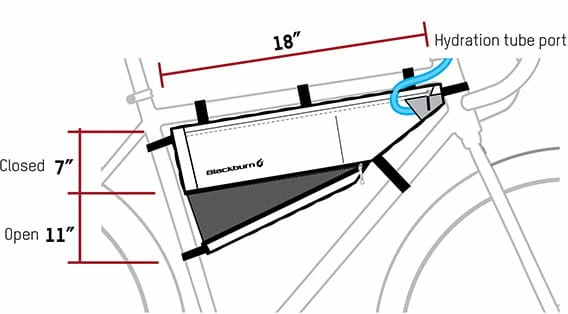 Blackburn Outpost Frame Tas - Medium - Afbeelding 3